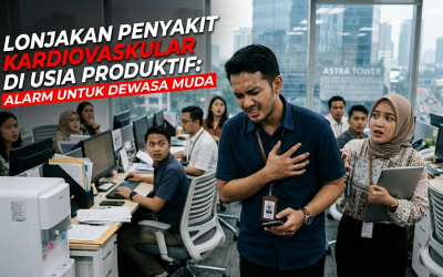 Lonjakan Penyakit Kardiovaskular di Usia Produktif: Alarm untuk Dewasa Muda