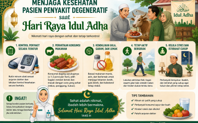 Menjaga Kesehatan Lansia Penderita Penyakit Degeneratif saat Hari Raya Idul Adha