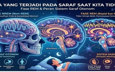 Dibalik Mimpi Buruk: Apa yang Terjadi pada Saraf Saat Kita Tidur?