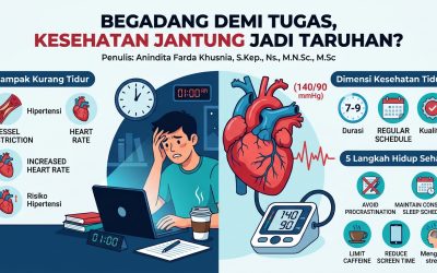 Begadang Demi Tugas, Kesehatan Jantung Jadi Taruhan?