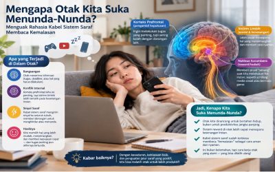Mengapa Otak Kita Suka Menunda-Nunda? Menguak Rahasia Kabel Sistem Saraf Membaca Kemalasan